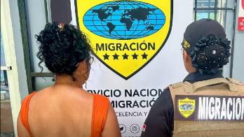 La ciudadana admitió que el documento presentado correspondía a otra persona.