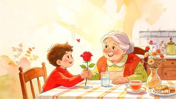 Las rosas de la abuelita