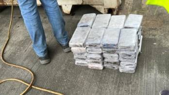 La droga que iba rumbo a Australia.