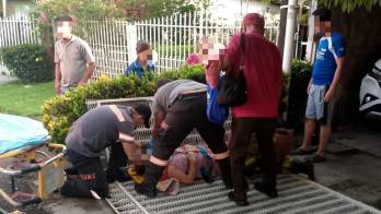La emergencia generó susto entre quienes se encontraban en el área.