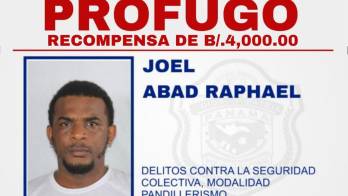 Joel Abad Raphael, requerido por pandillerismo.