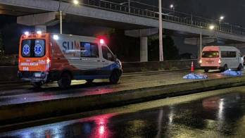 El impacto fue tan fuerte que los cuerpos de las víctimas quedaron tendidos sobre el puente de El Parador, en Pedregal.