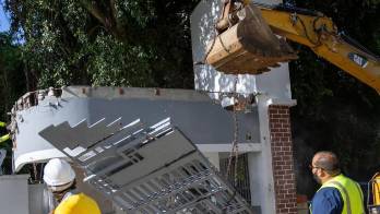 Junta Comunal de San Francisco demolió garita de seguridad en PH de Coco del Mar.