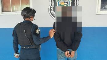 La captura se realizó durante labores de verificación policial.