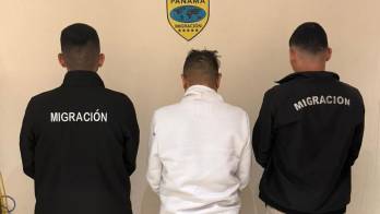 Captura del ciudadano en el aereopuerto.