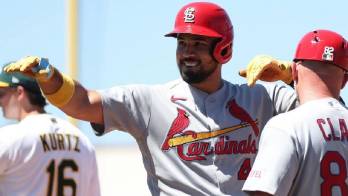 Iván Herrera de los Cardenales de San Luis.