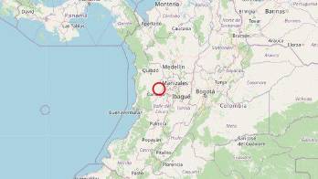 El movimiento se sintió también en Panamá.