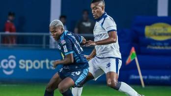 Es una de las figuras de la primera división panameña, con el Veraguas lleva cuatro goles.