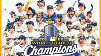 MLB: Cerveceros de Milwaukee ganan su primera Serie Mundial
