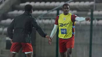 Panamá entrenó en Ciudad del Cabo previo al duelo ante Sudáfrica.