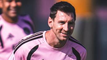 Messi durante la jornada.