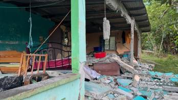 Afectaciones en la provincia de Veraguas.