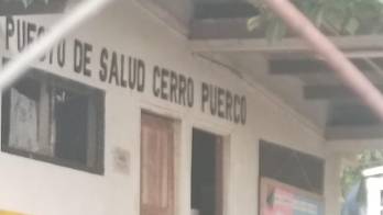 El Minsa lamenta profundamente los actos de vandalismo registrados en el Puesto de Salud de Cerro Puerco.