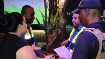 La acción fue ejecutada por la Dirección Regional del Ministerio de Trabajo y Desarrollo Laboral (Mitradel), en conjunto con el Servicio Nacional de Migración.