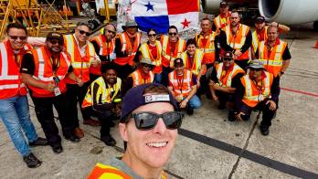 La ayuda fue recolectada en un centro de acopio instalado en la sede de la Alcaldía de Panamá,