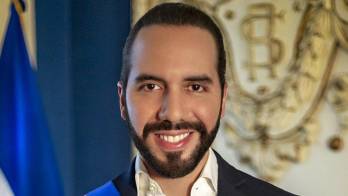 Nayib Bukele, presidente.