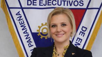 Giulia De Sanctis, Presidenta de la Asociación Panameña de Ejecutivos de Empresa.