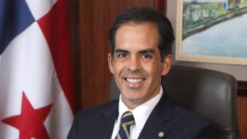 Presidente de la Cámara de Comercio, Industrias y Agricultura de Panamá (CCIAP), Aurelio Barría Pino.