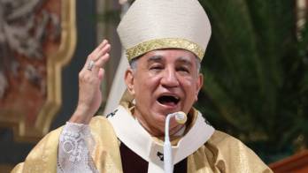 José Domingo Ulloa Mendieta presidió la misa de Domingo de Resurrección en la Catedral Basílica Santa María la Antigua.