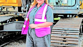 Ruth Polanco, gerente de Ventas para Maquinaria de Construcción de COPAMA, empresa que forma parte de Grupo Melo.