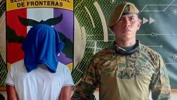 Senafront efectuó la aprehensión durante un operativo de seguridad en Darién.