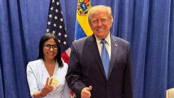 Desde que Estados Unidos capturó y depuso a Maduro en Caracas el pasado enero, la Administración de Trump ha respaldado al nuevo Gobierno de Rodríguez.