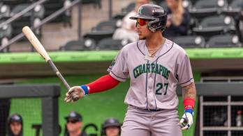 Eduardo Tait continúa destacando en Clase A Fuerte tras conectar su séptimo cuadrangular de la temporada con Cedar Rapids, filial de los Mellizos de Minnesota.