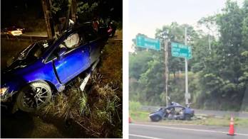 Accidente ocurrió en la entrada de Bique, por Autopista Arraiján - La Chorrera.