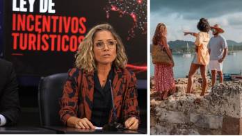 La administradora de la ATP, Gloria De León, en conferencia de prensa.