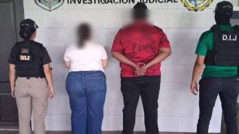 Dos personas fueron aprehendidas por este hecho la mañana de este miércoles