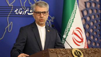 El portavoz del Ministerio de Exteriores iraní, Ismail Bagaei.
