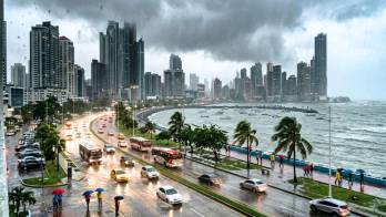 Advertencia por lluvias y tormentas.