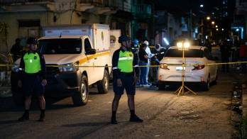 La Policía Nacional informó que por estos hechos violentos no hay detenidos