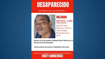 Buscan a Rolando: salió a trabajar y no volvió