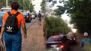 El tránsito y el transporte público se vieron afectados la mañana de este martes en Panamá Este, donde cientos de personas intentaban llegar a sus trabajos y hogares en medio de los operativos de seguridad.
