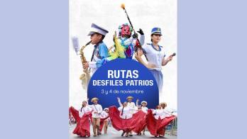 Se confirman las rutas de desfiles por fiestas patrias.