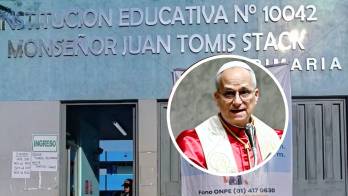 El papa León XIV aparecer en una mesa de votación en Chiclayo