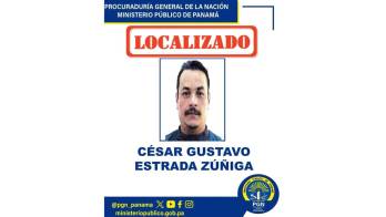 El chef César Gustavo Estrada Zúñiga, de 41 años, trabajaba en un resort de Coclé cuando fue reportado como desaparecido; la Fiscalía confirmó que ya fue localizado.