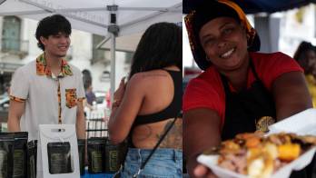 Casco Antiguo se llena de sabor y cultura con el Mercadito en honor a la Etnia Negra