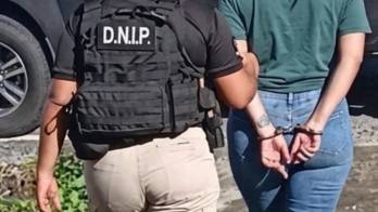 Uno de los detenidos por el delito de marcaje bancario