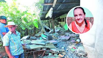 ¡Elena Barría no resistió! Primera víctima del terremoto en Panamá