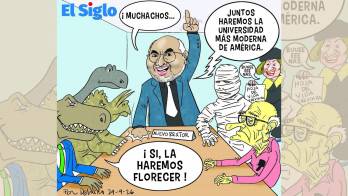 [VIDEO] Dinosaurios y momias en la “nueva” UNACHI (Caricaturas)