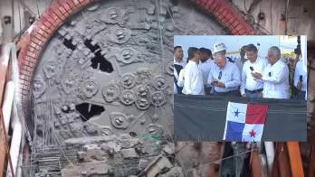 El mandatario Mulino estuvo al frente de la delegación del gobierno que asistió al acto.