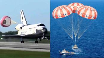 Métodos Challenger vs cápsula Orion (concepto de cápasula).