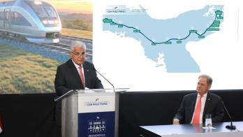El presidente José Raúl Mulino informó que el proyecto del ferrocarril Panamá-David está en fase de estudio financiero