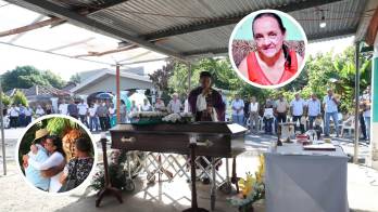 En una capilla improvisada despidieron en Macaracas a la mujer de 68 años.