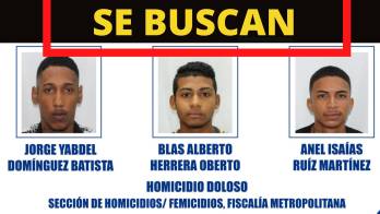 ¡Se buscan! Fiscalía solicita ayuda para dar con tres sospechosos de homicidio