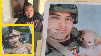Madre pide ayuda a las autoridades para confirmar el paradero de su hijo, que viajó a la guerra de Ucrania.