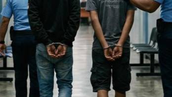 Los sospechosos fueron llevados el domingo al Sistema Penal Acusatorio