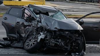 El conductor de la camioneta falleció en el Hospital Regional de David